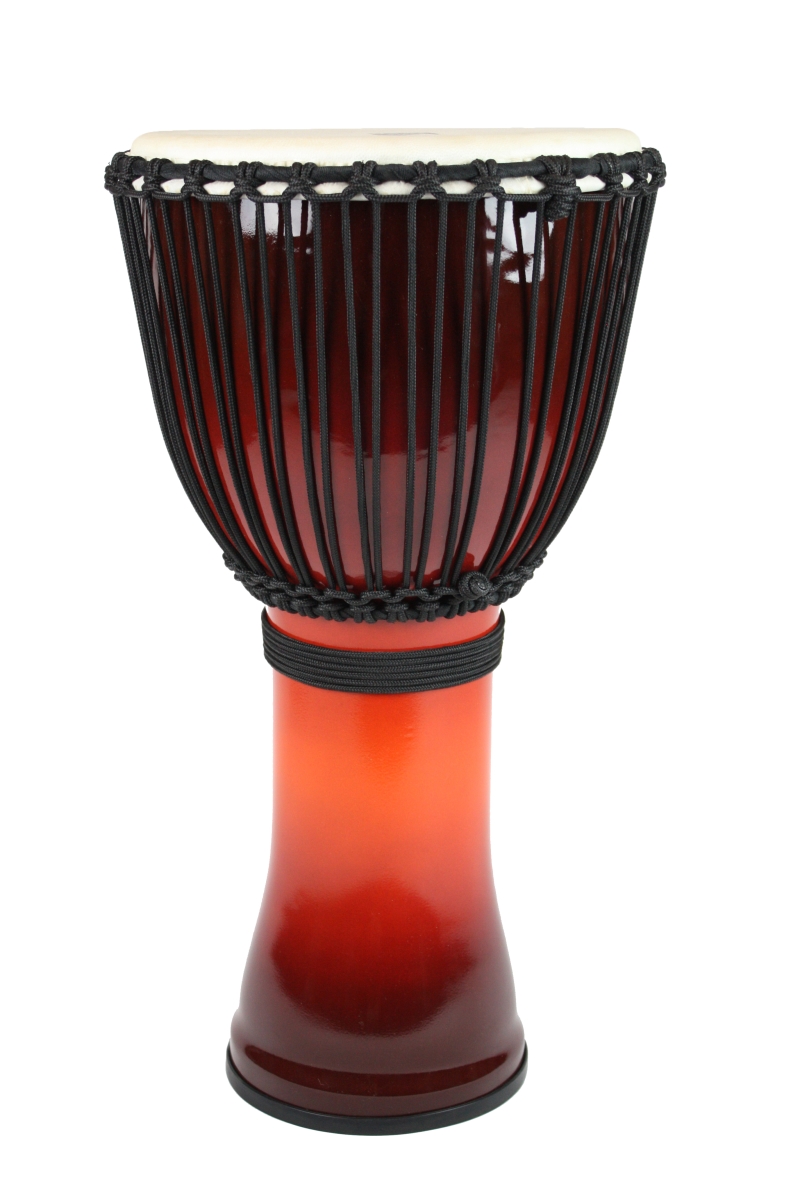 SFDJ-10AFS 10 in. Freestyle Rope Tuned Djembe, African Sunset