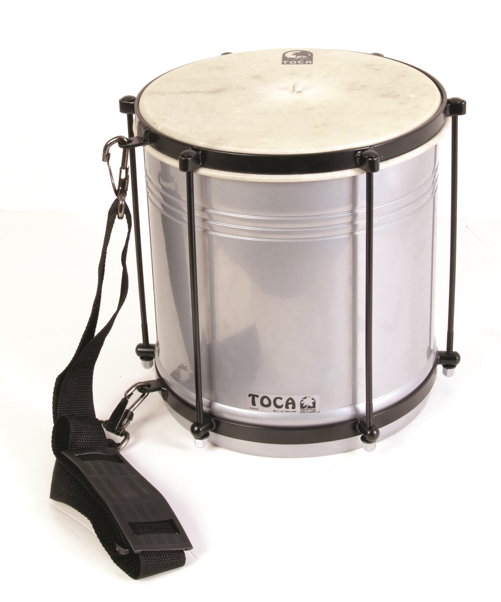 10 x 11 in. Professional Aluminum Cuica with Strap