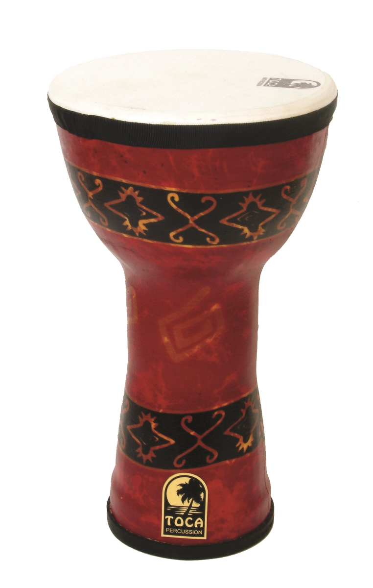 9 in. Freestyle Doumbek - Red Finish