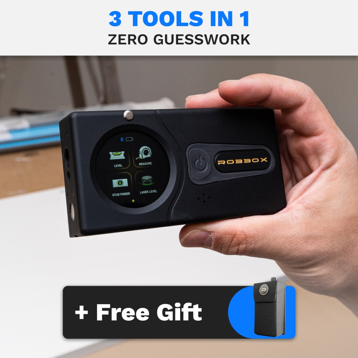 Picture of ROBBOX Tools RBBX-SEN-PRO-DEV ROBBOX Sennses Pro | Digital Measuring Device