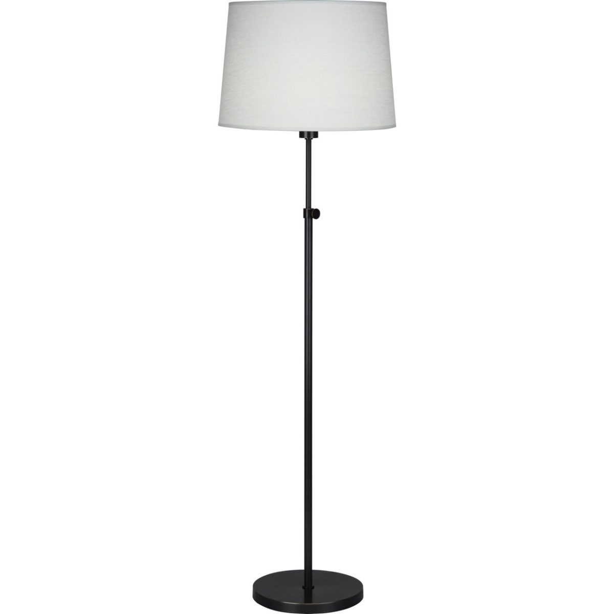 Koleman Floor Lamp - Deep Patina Bronze - 68.38 in. - Mid-Century Modern Design