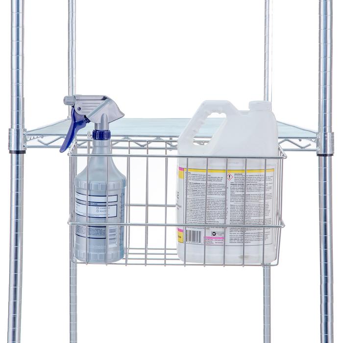 LC-ACCBSKT Accessory Basket for Linen Carts & Shelving Units