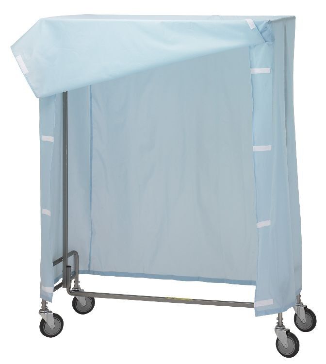 750LTB Cover Kit for 704 Garment Rack, Light Blue - 48 x 24 x 57 in.