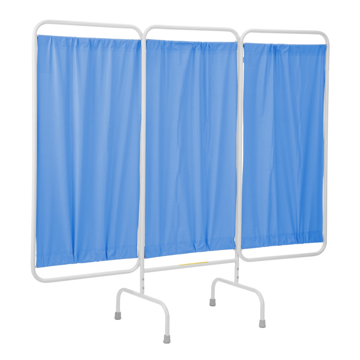 Picture of R&B Wire Products PSS-3-AML-PB Stationary protective Privacy Screen&#44; Periwinkle Blue - 81 x 67 in.