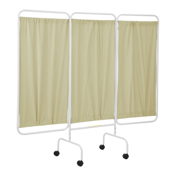Picture of R&B Wire Products PSS-3C-BG Mobile Privacy Screen&#44; Beige - 81 x 69 in.