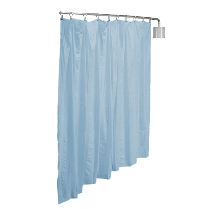 PST-AML-PB protective Wall Mount Privacy Screen, Periwinkle Blue Panel - 90 x 72 in.