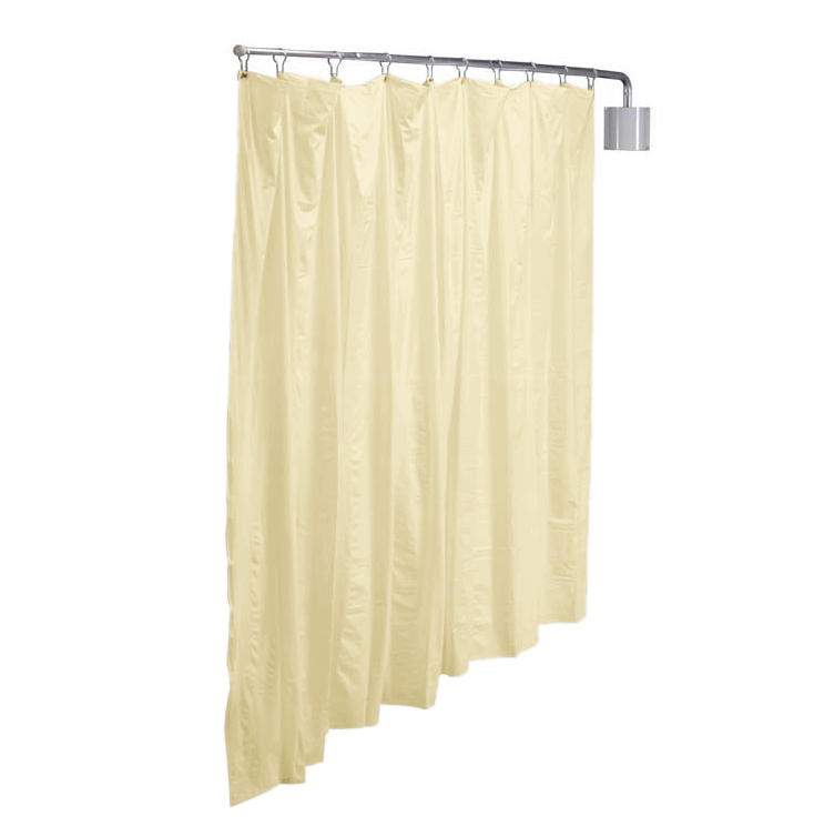 PST-AM-BGF Designer Wall Mount Privacy Screen, Beige Fabric Panel - 90 x 72 in.