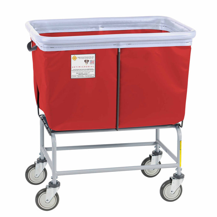 R&B Wire 466SOB-ANTI 6 Bushel Elevated protective Vinyl Truck with Bumper, Red