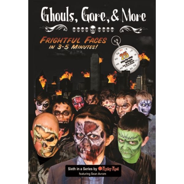 Picture of Ruby Red Paints BOOGHOUL Ghouls Gore & More Face Painting Book