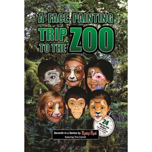 Trip to the Zoo Face Painting Book