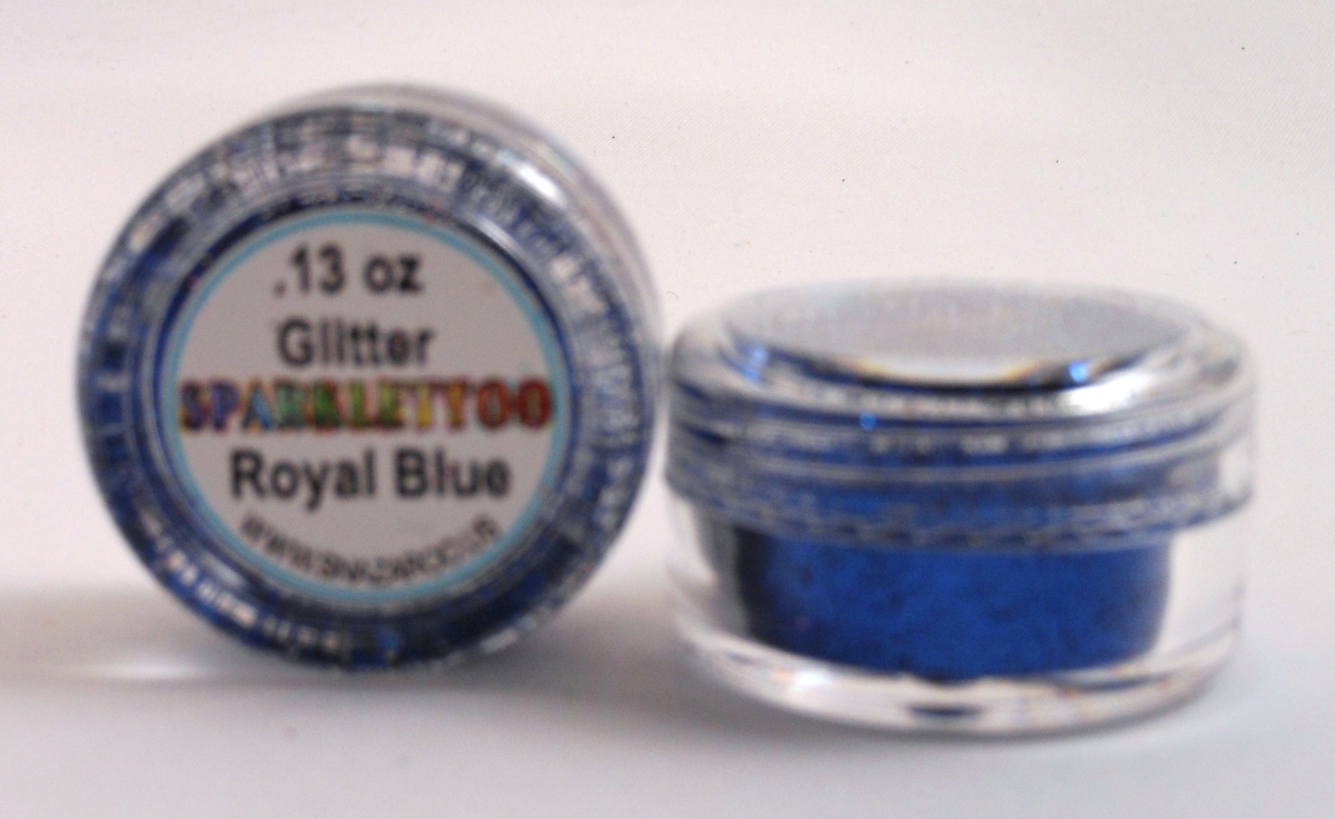 GL-5GRBLUE 0.13 oz Glitter, Royal Blue