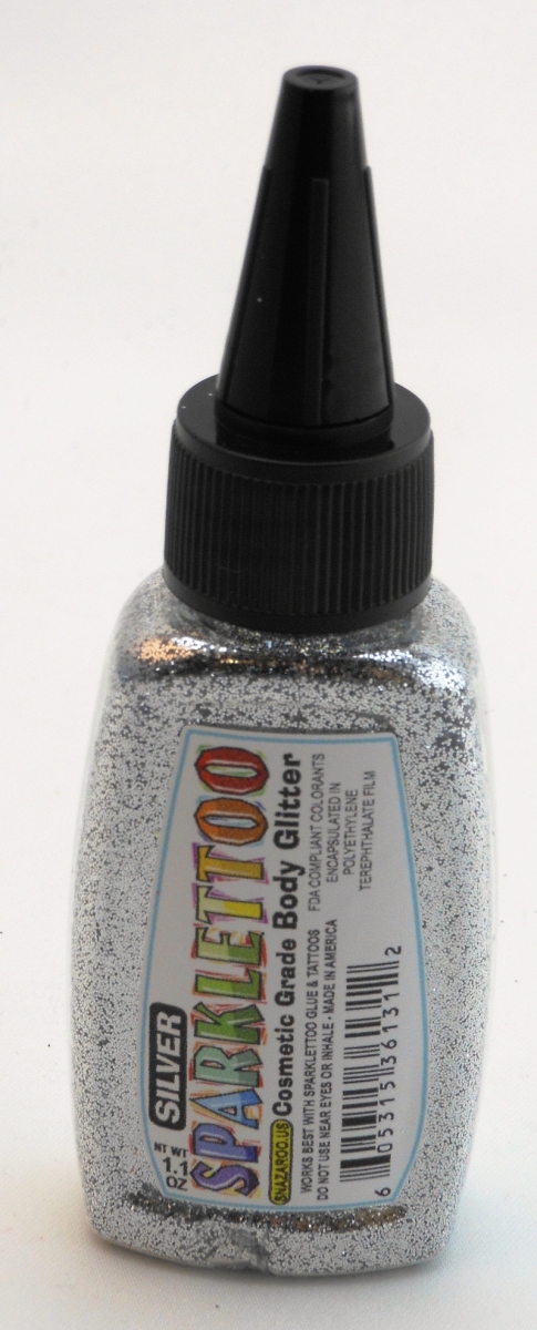 1.1 oz Glitter, Silver