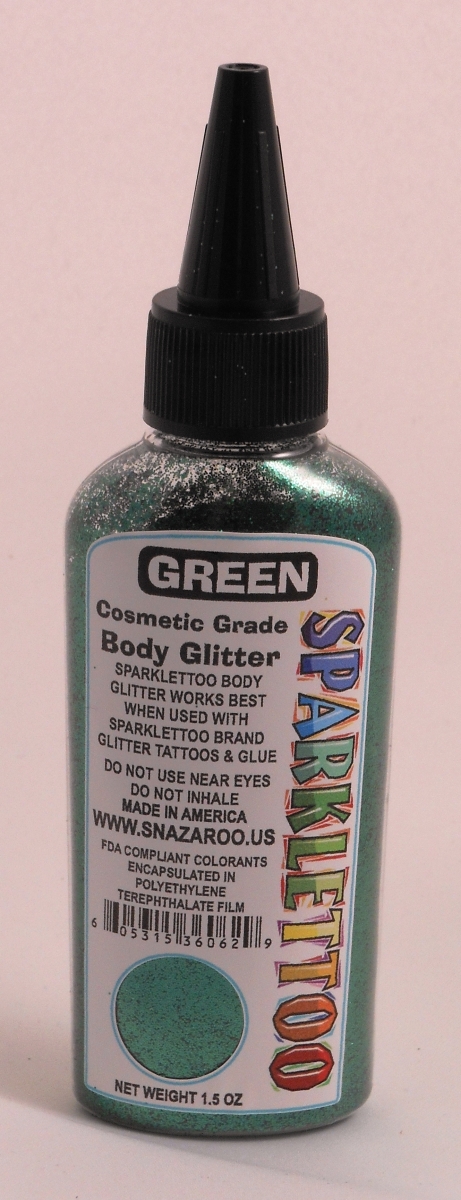 GL-GRN 1.5 oz Glitter, Green