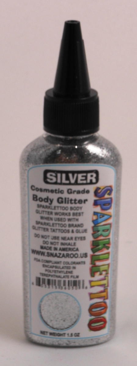 1.5 oz Glitter, Silver