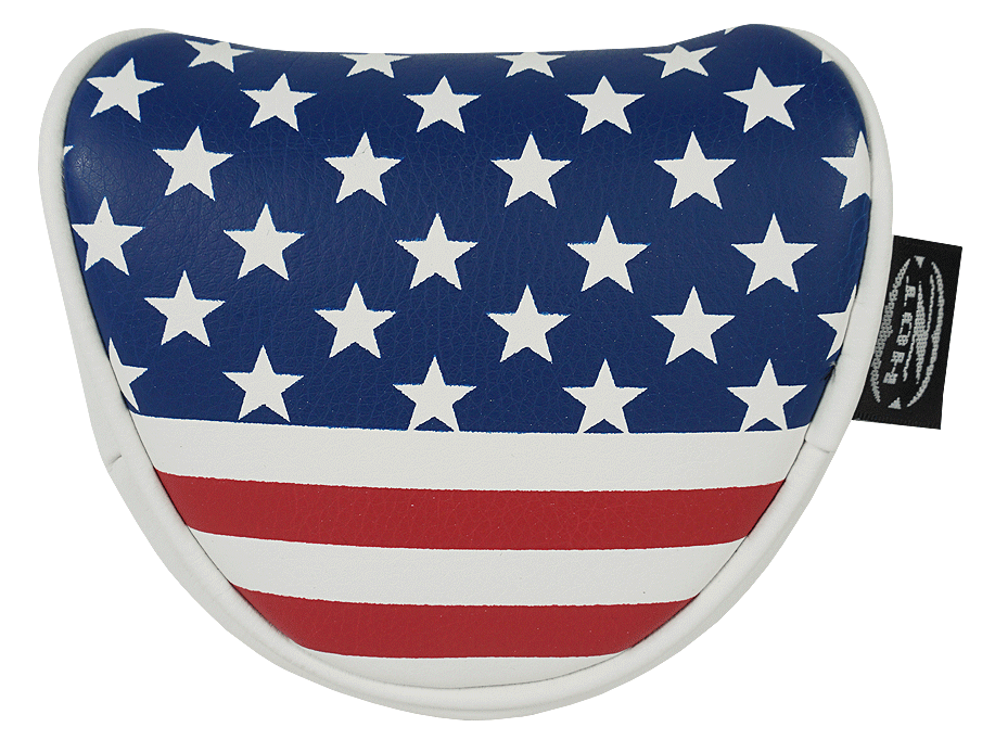 Picture of Hot-Z 19HOTMALCVR11111111USA01 Golf USA Mallet Putter Head Cover