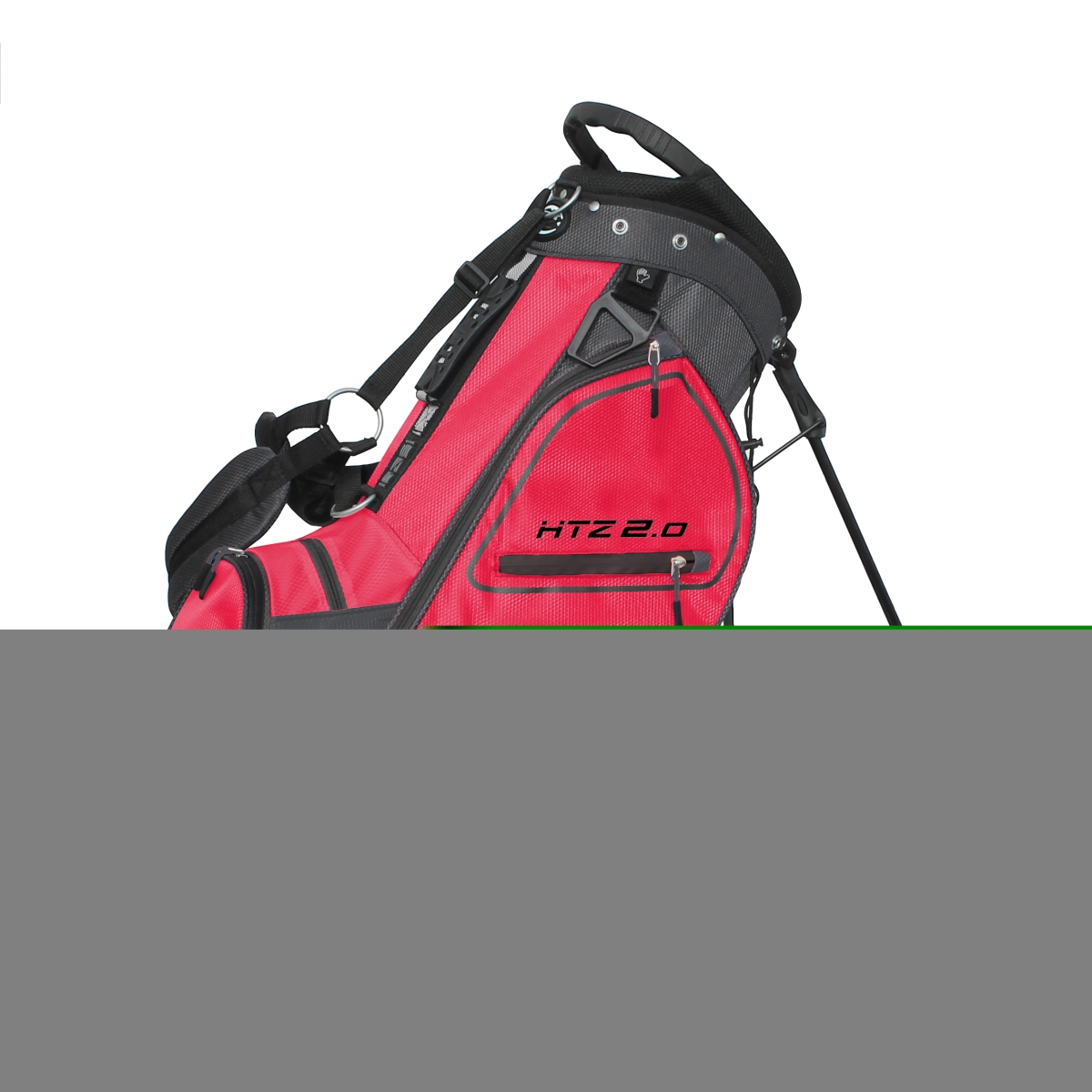 Picture of Hot-Z 02HOT20ST2011111111BKR01 2.0 Golf Stand Bag&#44; Black & Red