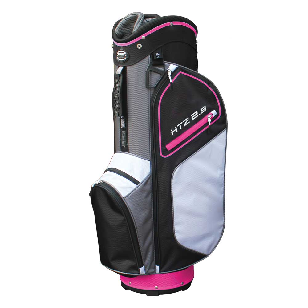 Picture of Hot-Z 02HOT25CT20WMN11111BPW01 Ladies 2.5 Golf Cart Bag&#44; Black&#44; Pink & White