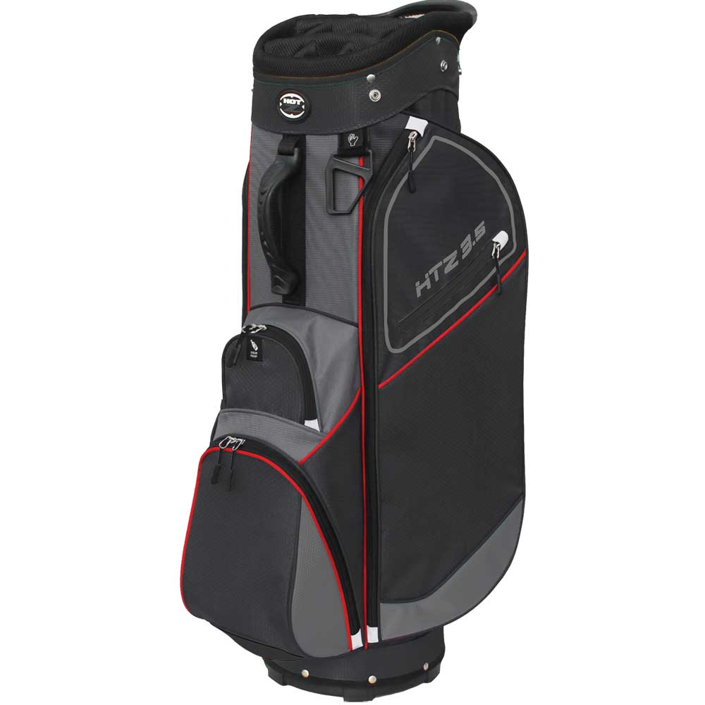 Picture of Hot-Z 02HOT35CT2011111111BGR01 3.5 Golf Cart Bag&#44; Black&#44; Gray & Red