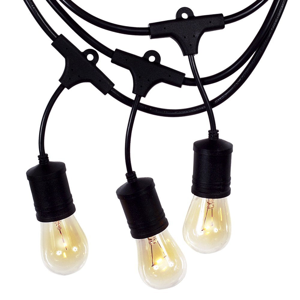 Picture of Archipelago Lighting LSL48-15 10.5W 2400K 120V 15-Sockets with S14 String Light&#44; Clear