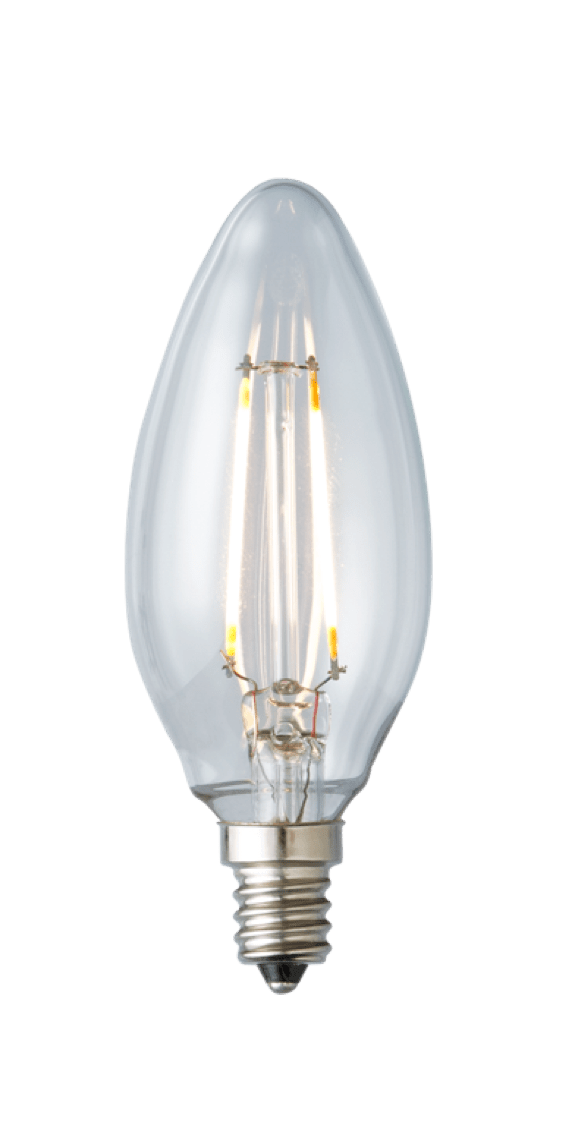 Picture of Archipelago Lighting LTB10C20024CB B10 2.0W 2400K Decor Lamp Bulb, Clear