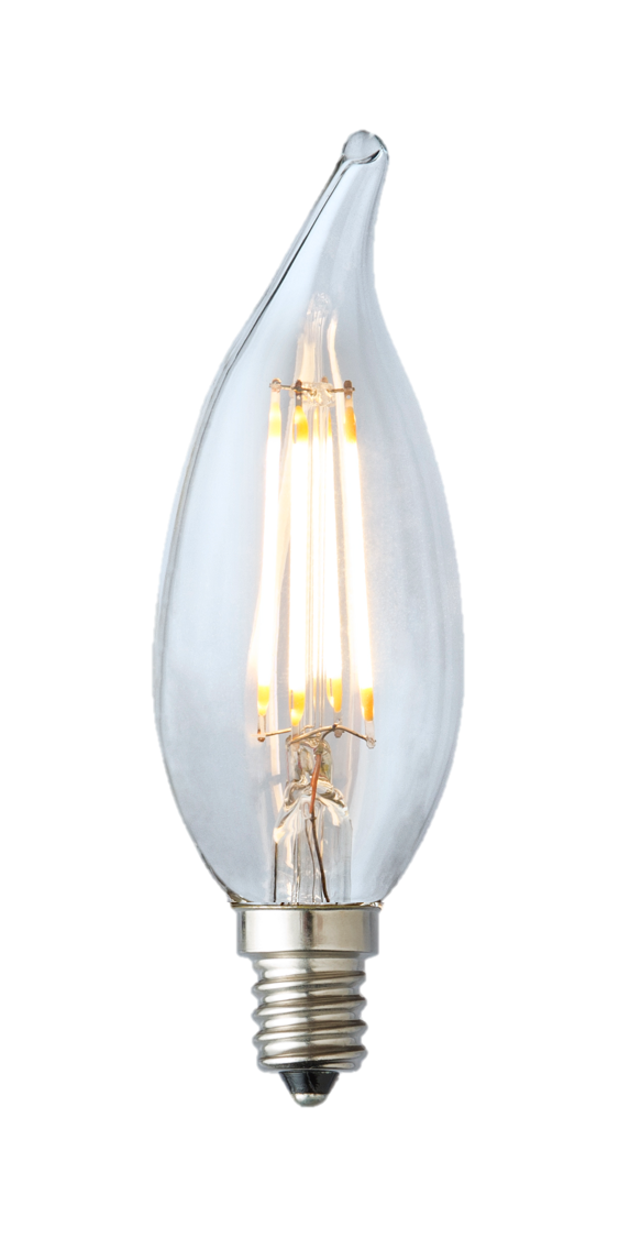 Picture of Archipelago Lighting LTCA10C50024CB CA10 4.5W 2400K E12 Decor Lamp Bulb, Clear