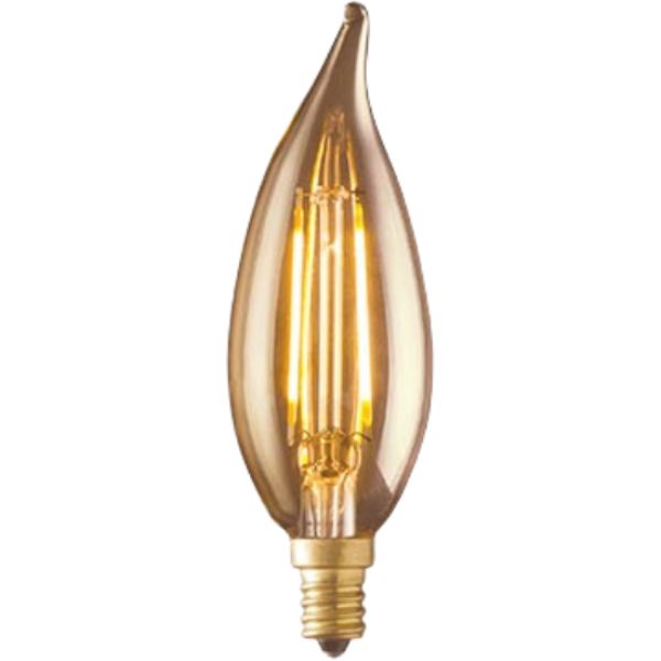 Picture of Archipelago Lighting LTCA10V20022CB CA10 2.0W 2200K Decor Lamp Bulb, Amber