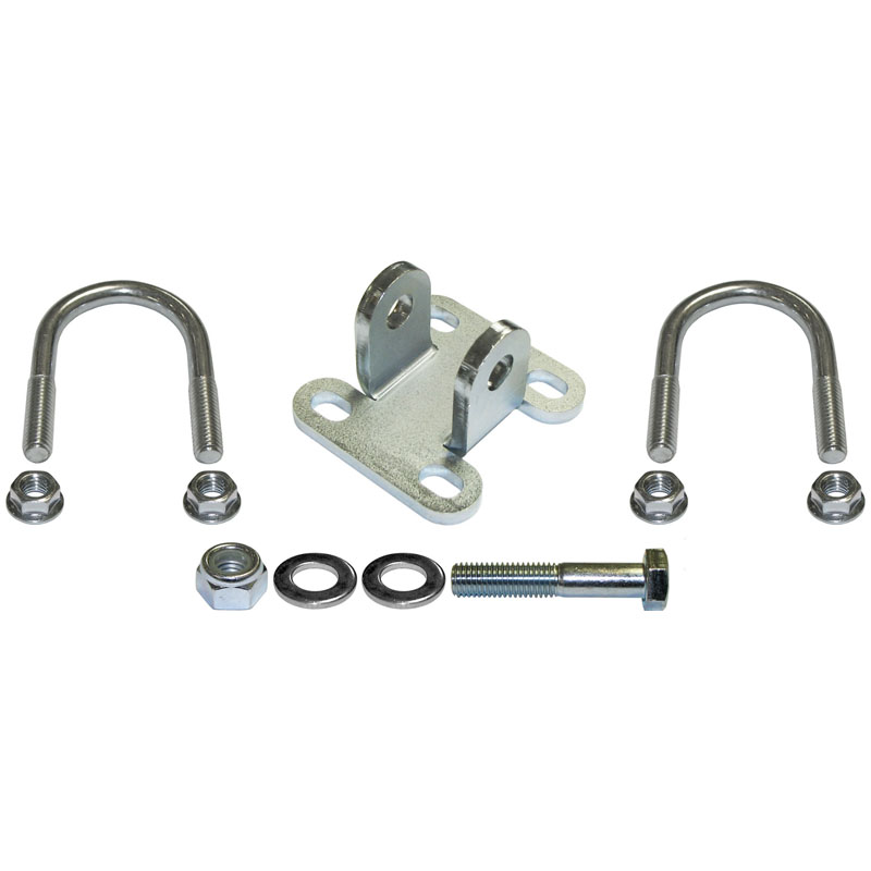 Steering Stabilizer Shock Bracket Kit - 1.5 in. Tie Rod