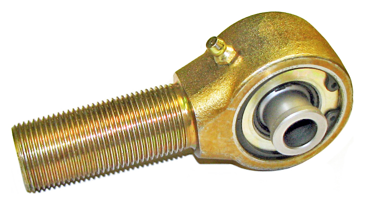 2.5 in. Narrow Forged Johnny Joint 1 in. Left Hand Thread - 2.190 x .482 in. Ball