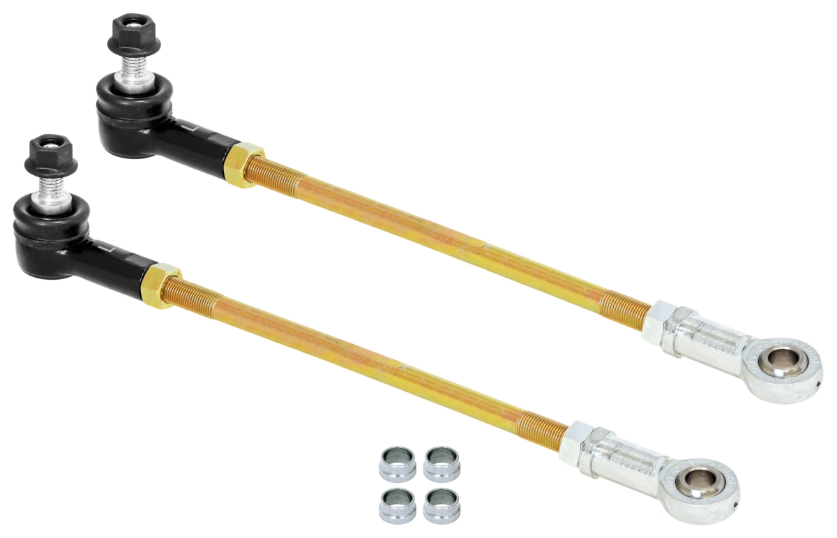 RJ-253204-101 Sway Bar End Links - JT Rear Sealed Rod Ends - 12.5 in. Rods