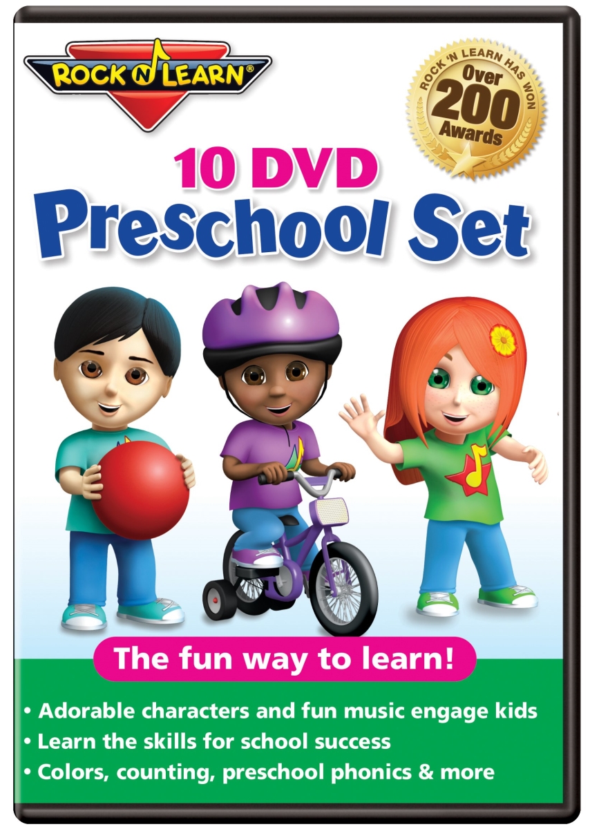 Picture of Rock N Learn RL328 Preschool DVD&#44; Set of 10
