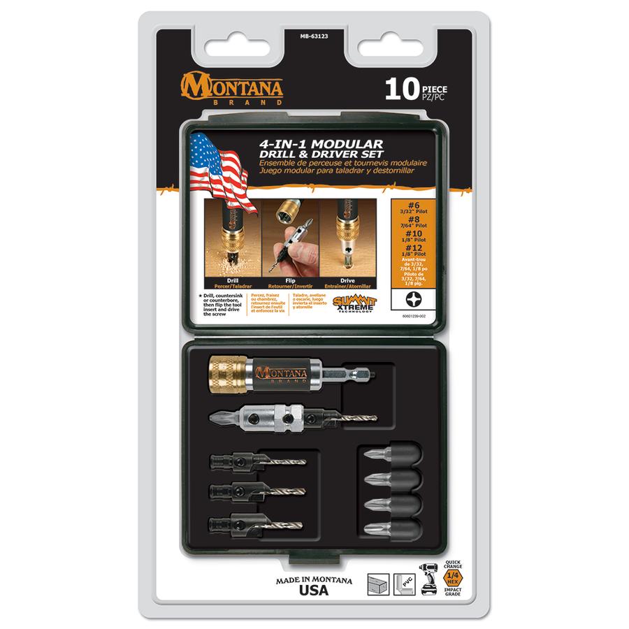 MB-63123 Modular Drill & Driver Set - 10 Piece