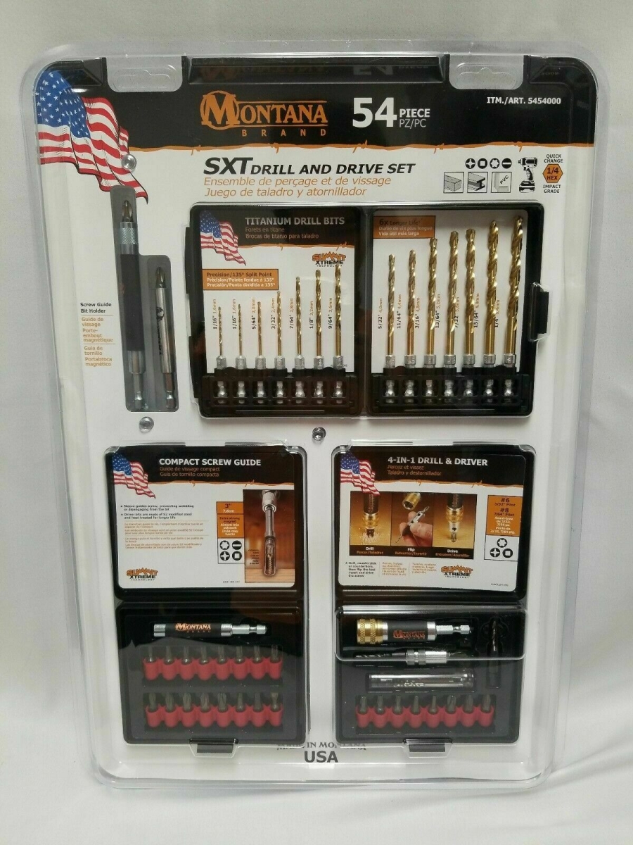 MB-65945 SXT Drill & Drive Set - 54 Piece