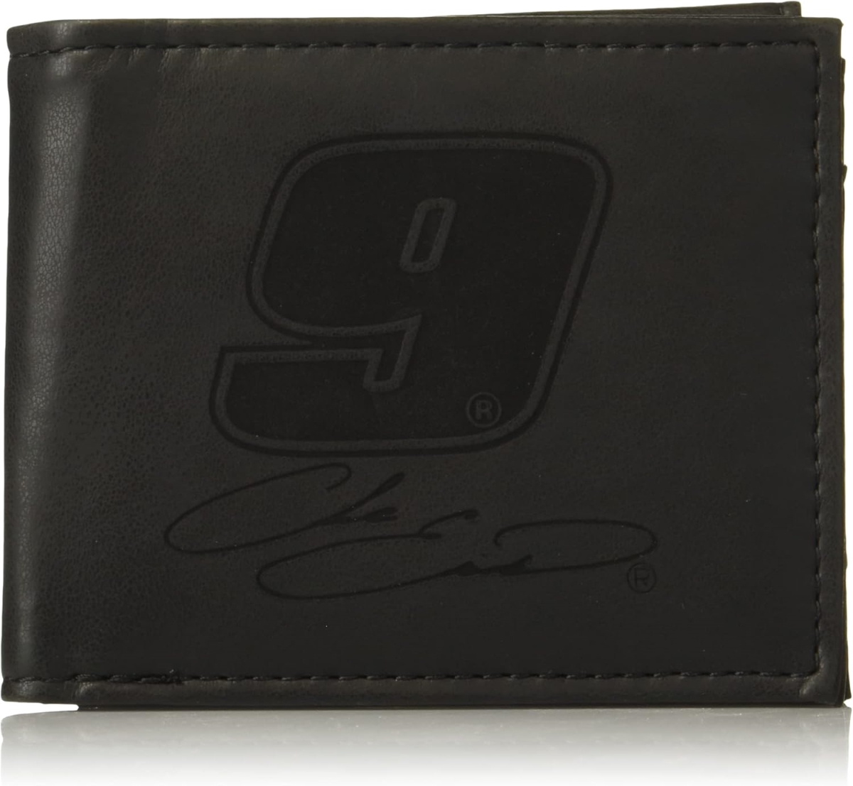 Picture of Rico Industries LEBIL121101CBK No.9 NASCAR Racing Chase Elliott NAPA Laser Engraved Bill-fold Wallet with Slim Design & Great Gift - Black