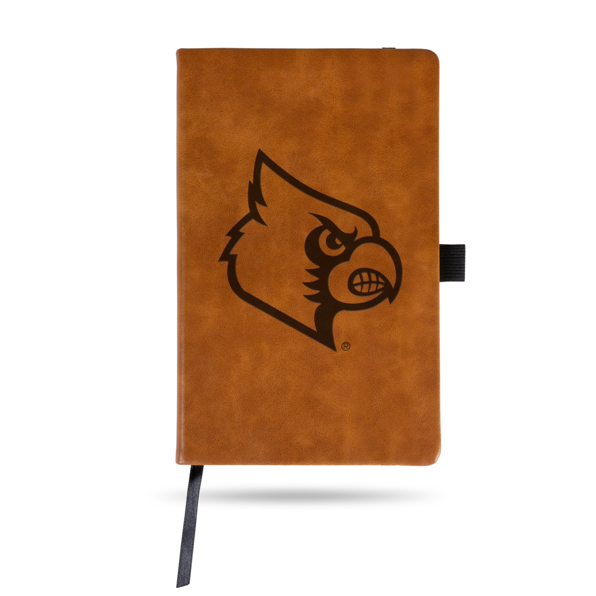 Picture of Rico Industries LESPD190001BR-G 8.25 x 5.25 in. NCAA Louisville Cardinals Primary Laser Engraved Notepad&#44; Brown - Small