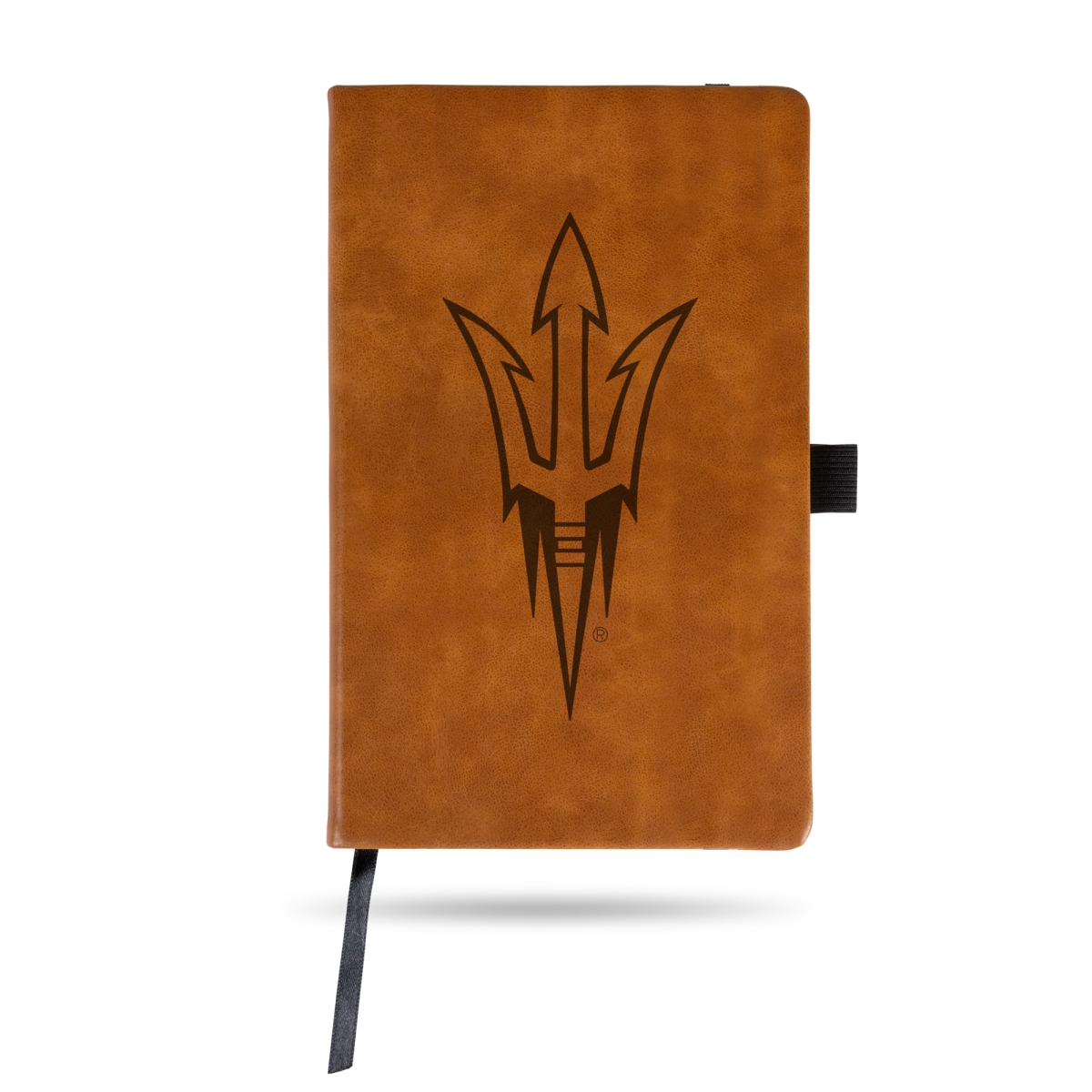 LESPD460201BR-G 8.25 x 5.25 in. NCAA Arizona State Sun Devils ASU with Primary Journal & Notepad for Office Accessory - Brown