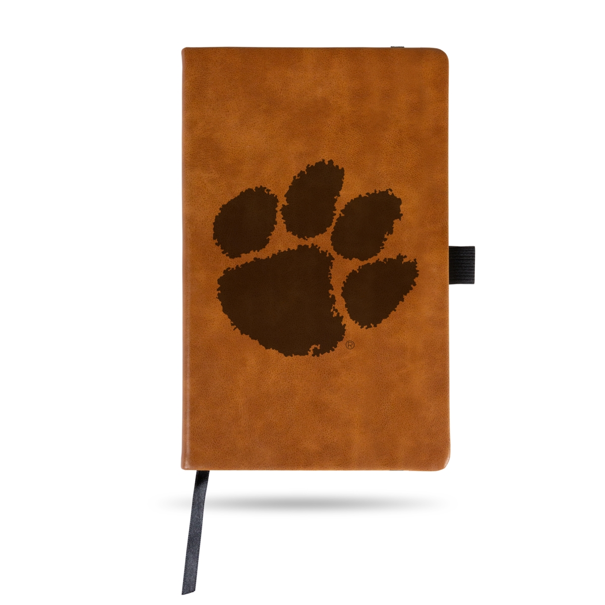 LESPD120201BR-G 8.25 x 5.25 in. NCAA Clemson Tigers with Primary Journal & Notepad for Office Accessory - Brown