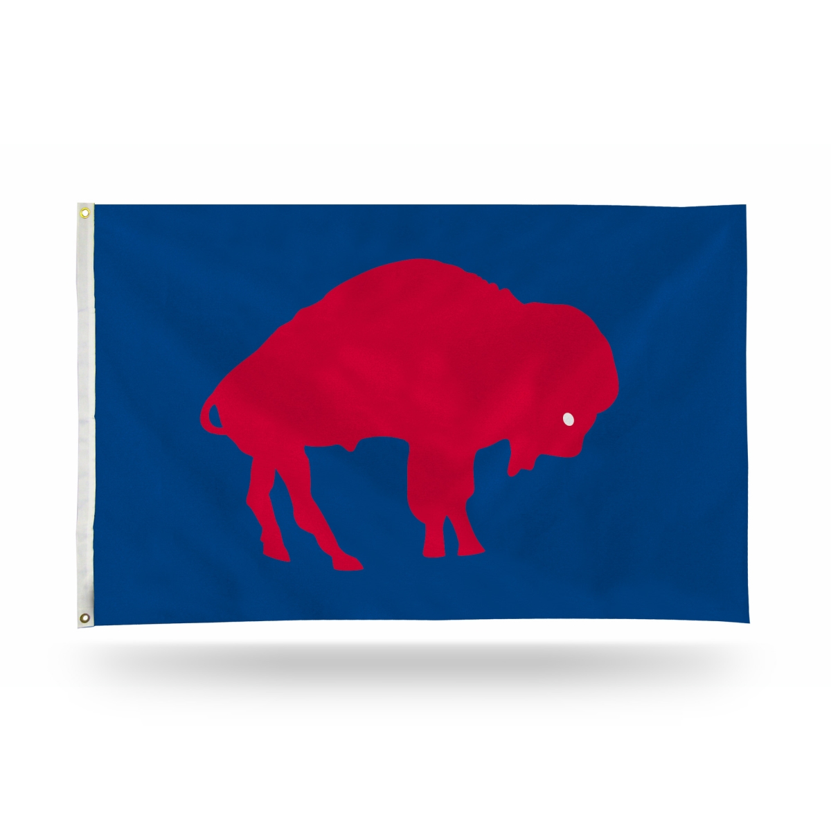FGB35RETRO10 NFL Football Buffalo Bills Blue 3 x 5 ft. Single Sided Banner Flag