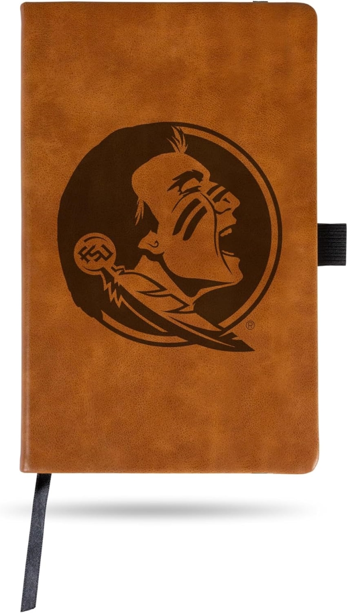 LESPD100201BR-G 8.25 x 5.25 in. NCAA Florida State Seminoles with Primary Journal & Notepad for Office Accessory - Brown