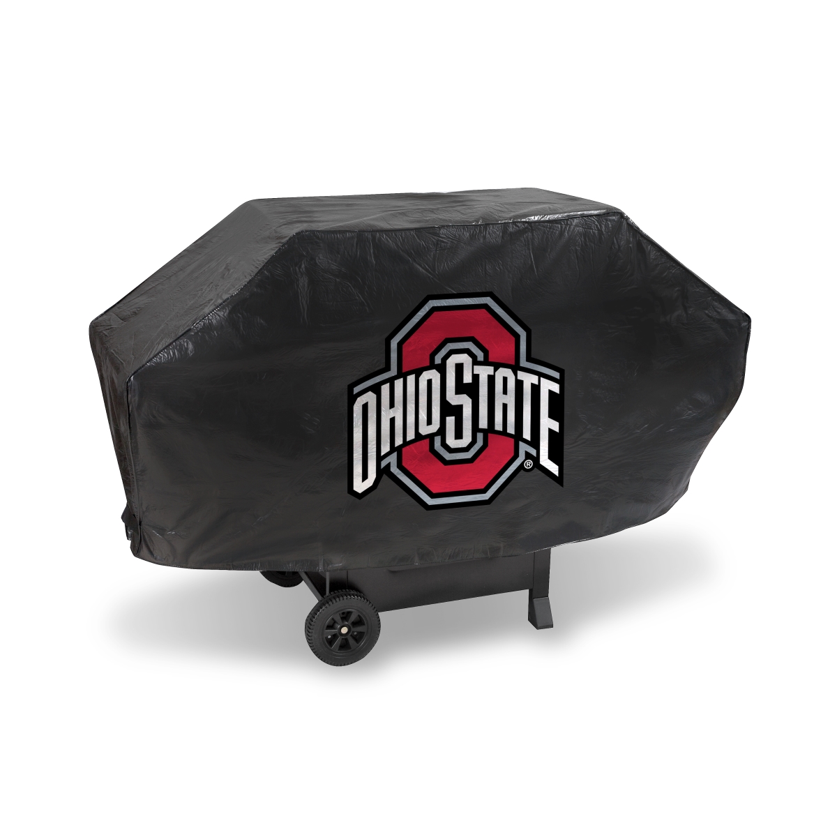 BCB300104 NCAA Ohio State Buckeyes Black Deluxe Grill Cover, 68 in.