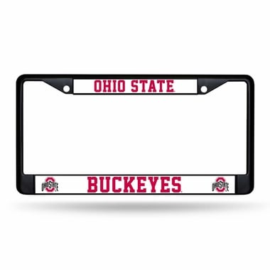 RicoIndustries  Ohio State Black Chrome License Plate