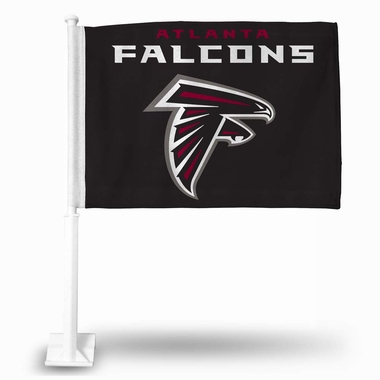RicoIndustries  Atlanta Falcons Car Flag - Black