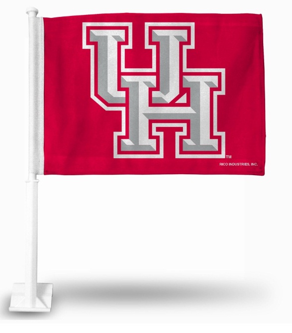 RicoIndustries FG261302 Houston Cougars Car Flag