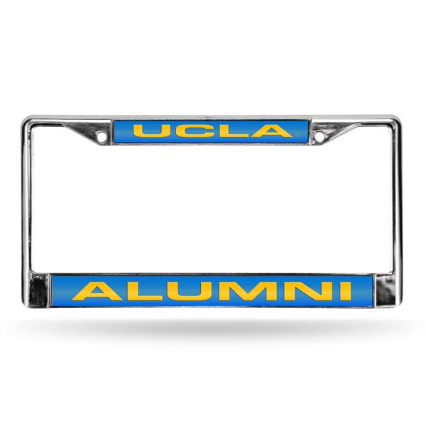 Rico FCLA290210 NCAA UCLA Bruins Alumni Laser Chrome License Plate Frame
