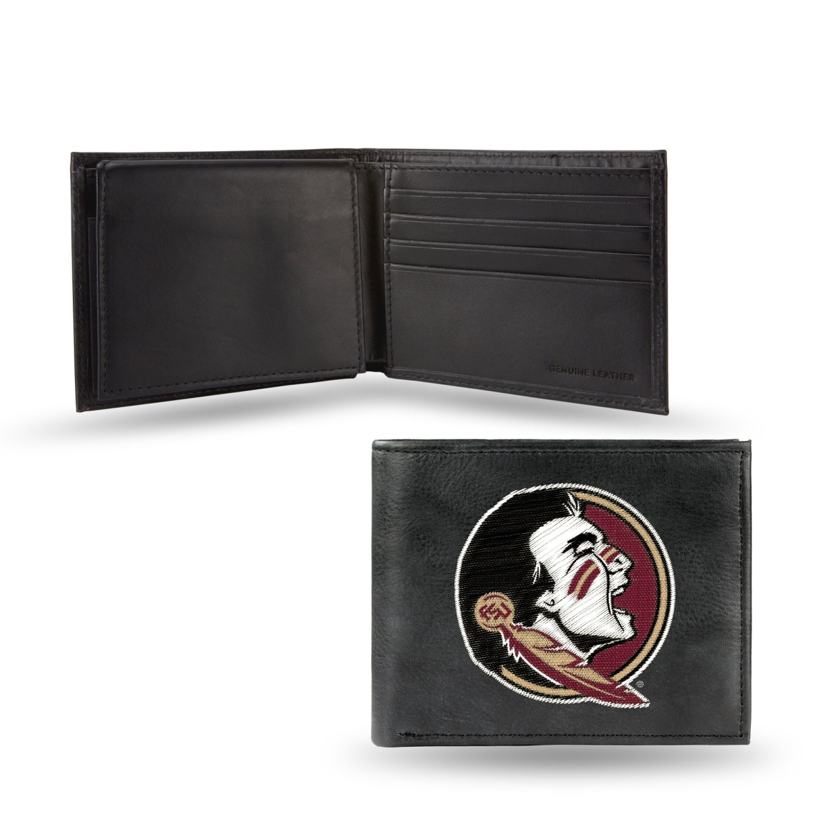 Rico RBL100205 NCAA Florida State Seminoles Embroidered Billfold Wallet
