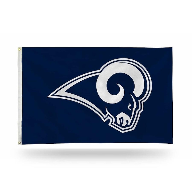 Rico FGB3004 3 x 5 in. NFL Los Angeles Rams Banner Flag