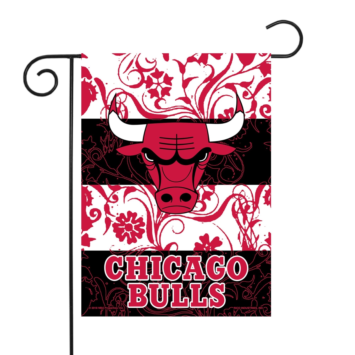 Picture of Rico GF72001 13 x 18 in. NBA Chicago Bulls Garden Flag