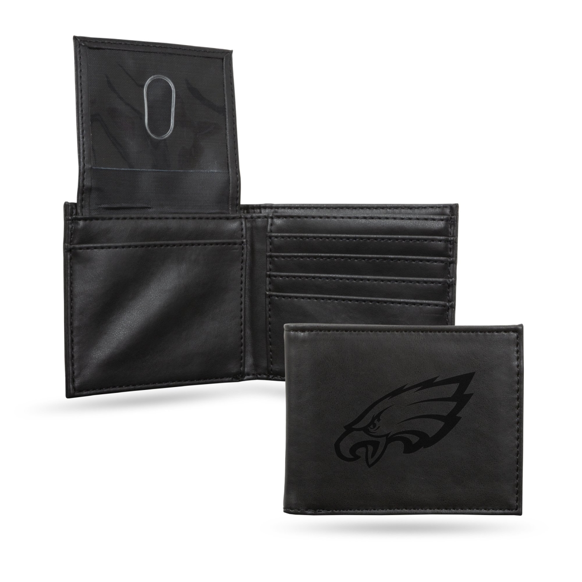 Picture of Rico LEBIL2501BK NFL Philadelphia Eagles Laser Engraved Black Billfold Wallet