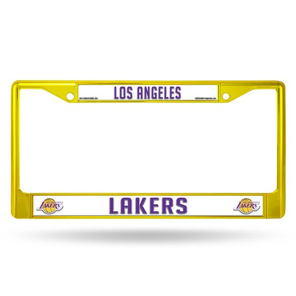 Picture of Rico FCC82004YL Lakers Colored Chrome Frame, Secondary Yellow