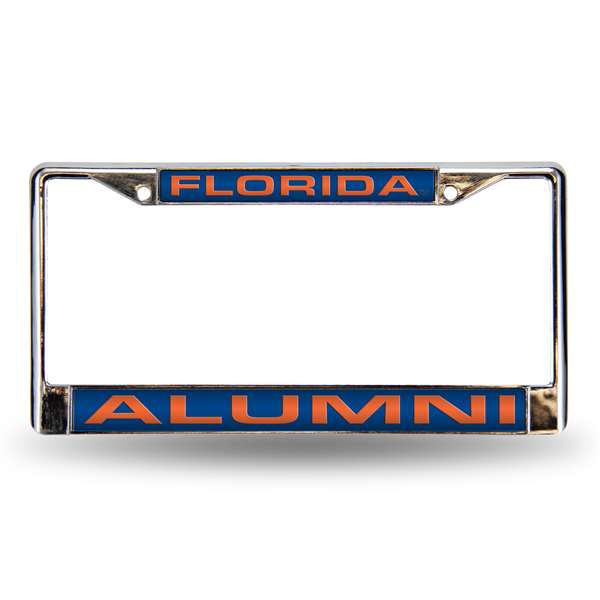 FCLA100110 12 x 6 in. Florida Alumni Laser Chrome Frame