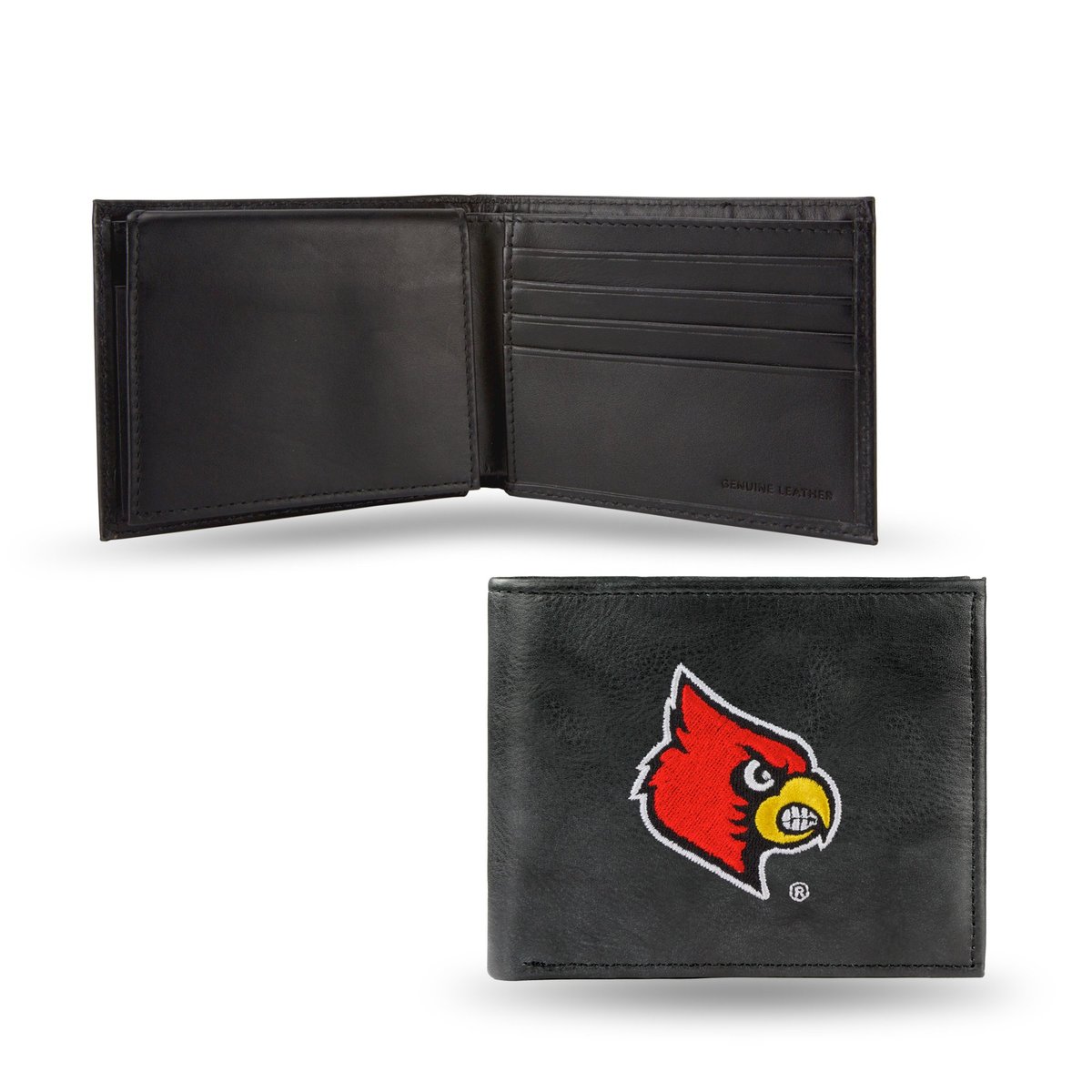 Picture of Rico Industries RBL190002 3.25 x 4.25 in. Louisville Embroidered Billfold Wallet